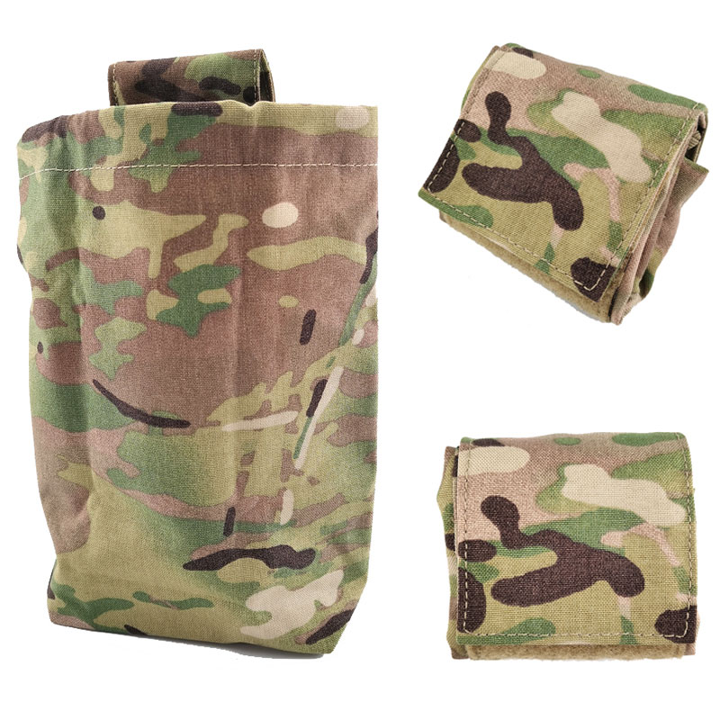 Tactical Dump Pouch Foldable Drop Bag - Tactical Foldable Bag Airsoft MINI EDC