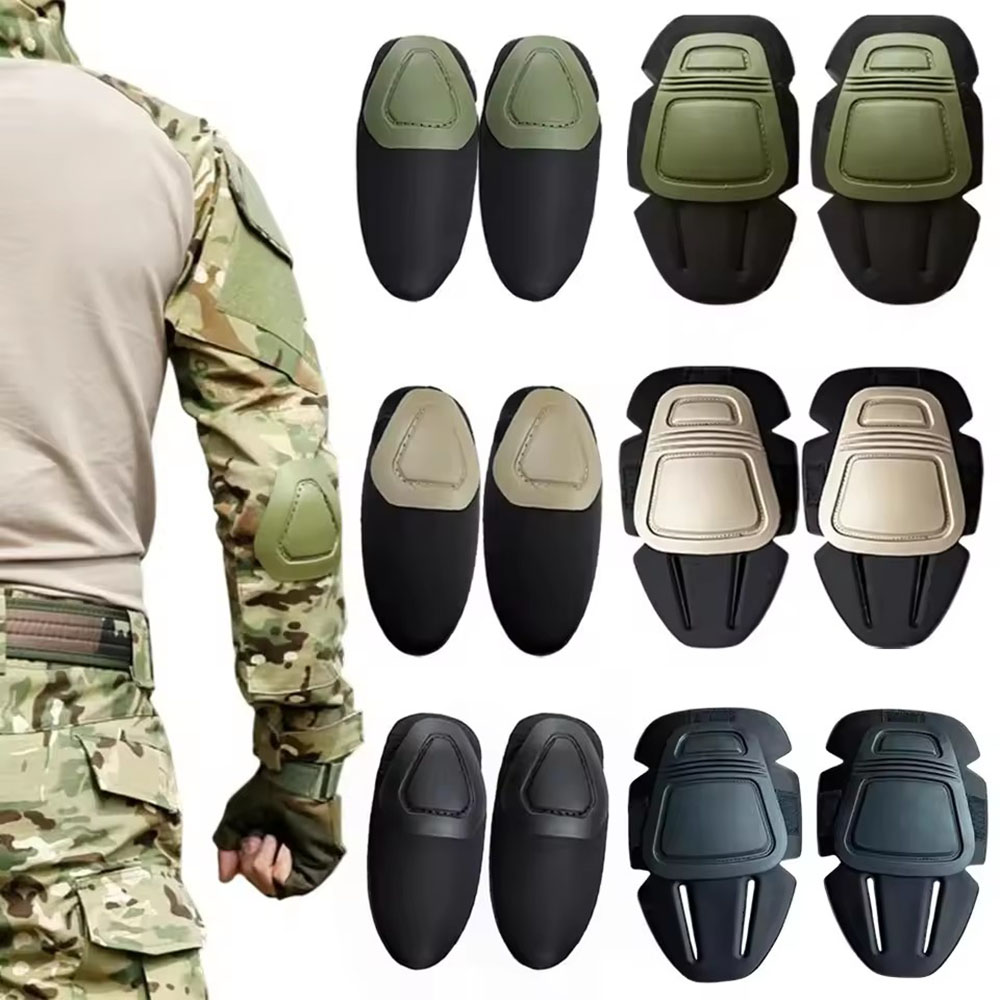 Combat Knee Pads Elbow Pads Set Military - Tactical Knee and Elbow Pads Set