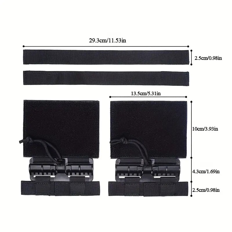 Tactical Plate Carrier Vest Quick Release - 2 Pairs Tactical Vest Quick Release