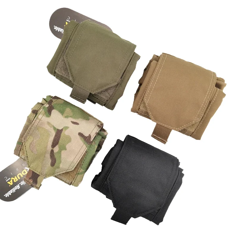 Tactical Dump Pouch Foldable Drop Bag - Multicam Drop Dump Pouch Tactical EDC