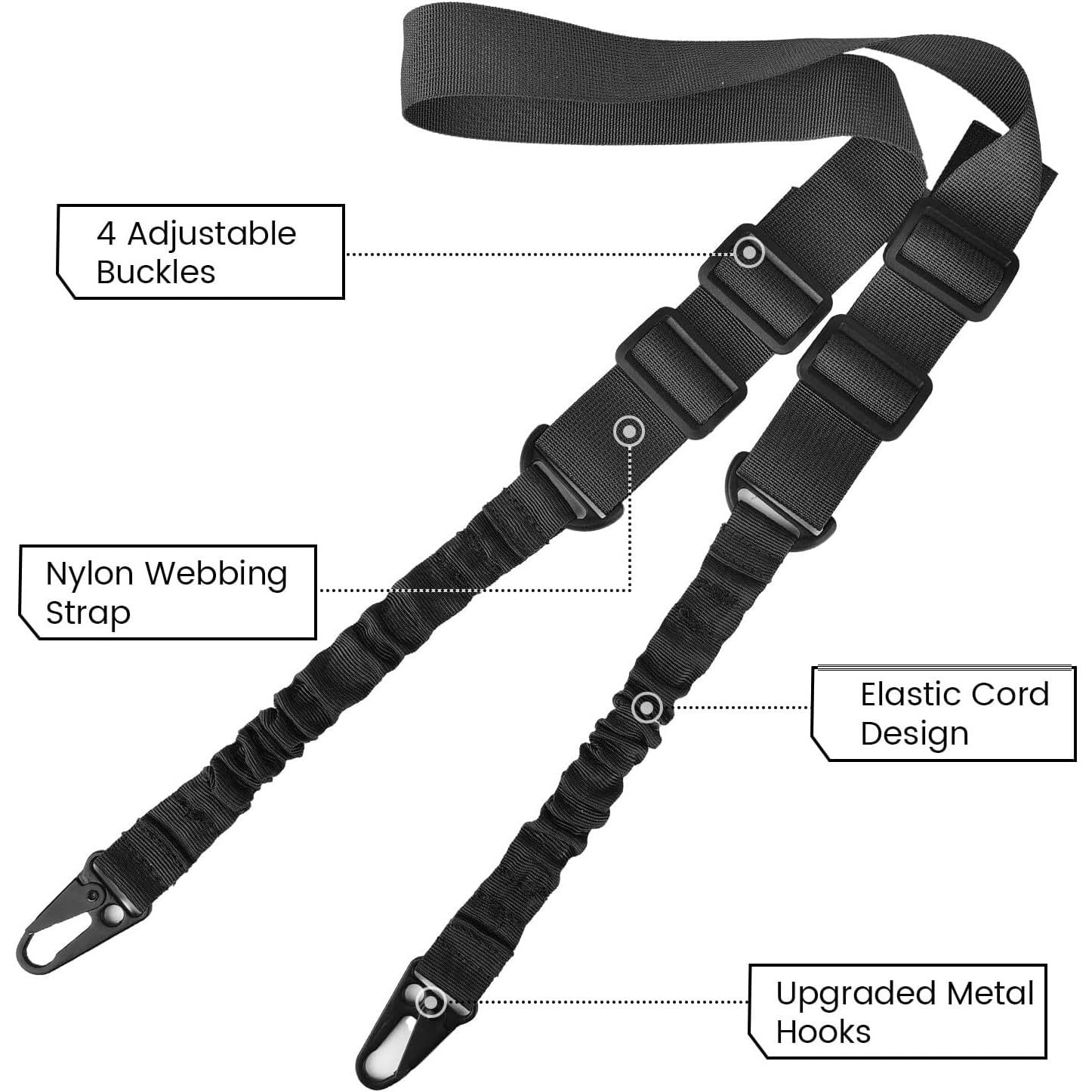 Tactical Two Point Sling-2 Pic - Tactical Sling 2 Point Quick Adjust Rifle 评论和价格