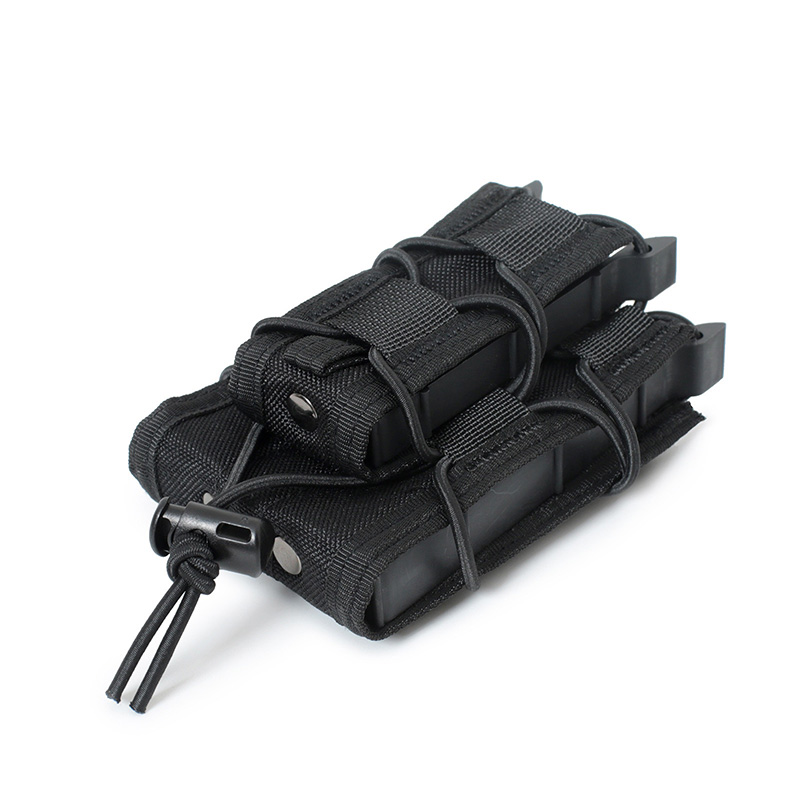 5.56 9mm Magazine Pouch  AK AR - Molle Mag Pouch Double Magazine 5.56 9Mm 评论和价格