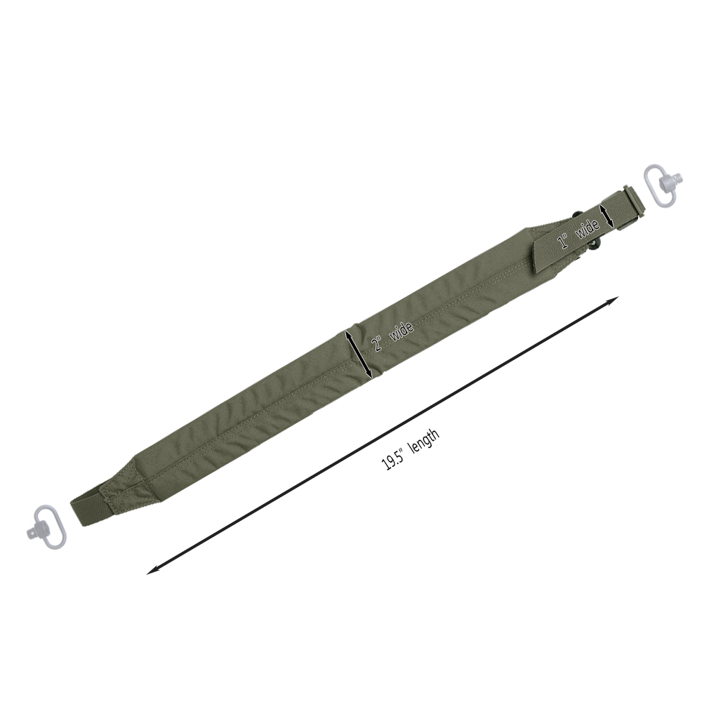 KRYDEX 500D MK2 Sniper Sling T - Tactical Sling 2 Point Quick Adjust Rifle 评论和价格
