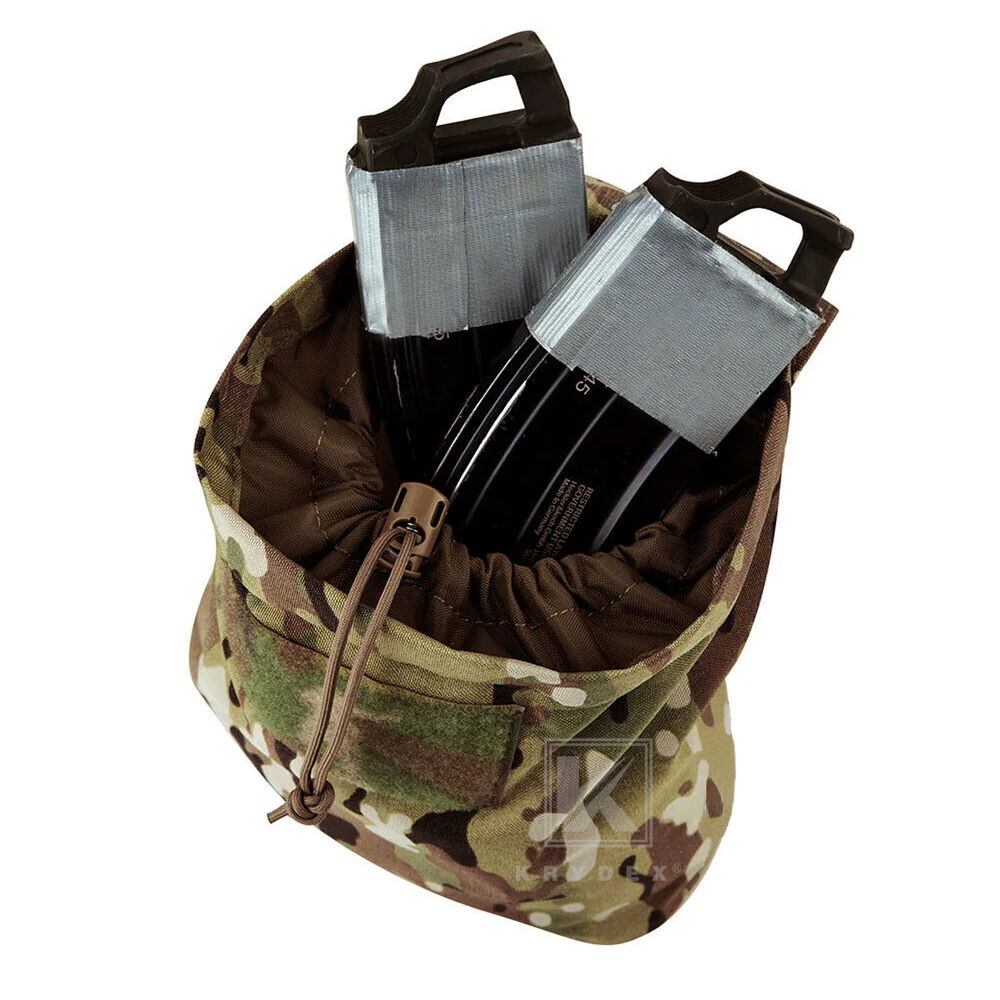 KRYDEX Tactical Dump Pouch Fol - Tactical Dump Pouch Foldable Drop Bag 评论和价格