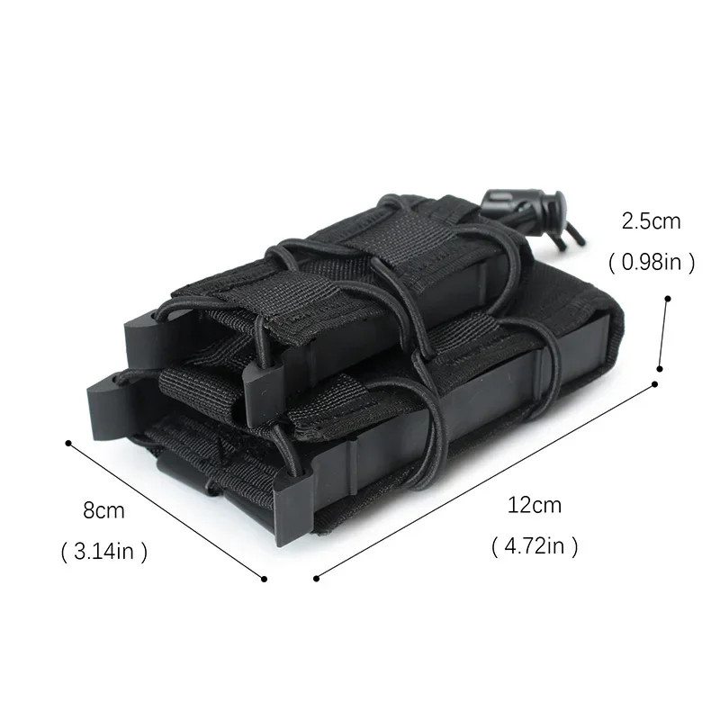 5.56 9mm Molle Magazine Pouch  - Molle Mag Pouch Double Magazine 5.56 9Mm 评论和价格