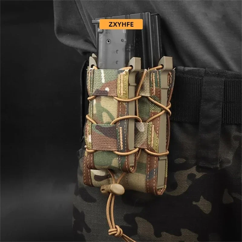 Tactical Magazine Pouch Camouf - Molle Mag Pouch Double Magazine 5.56 9Mm 评论和价格