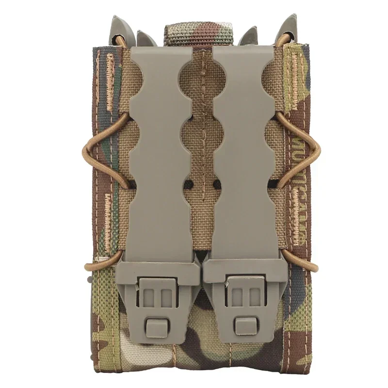 Tactical Magazine Pouch Camouf - Molle Mag Pouch Double Magazine 5.56 9Mm 评论和价格