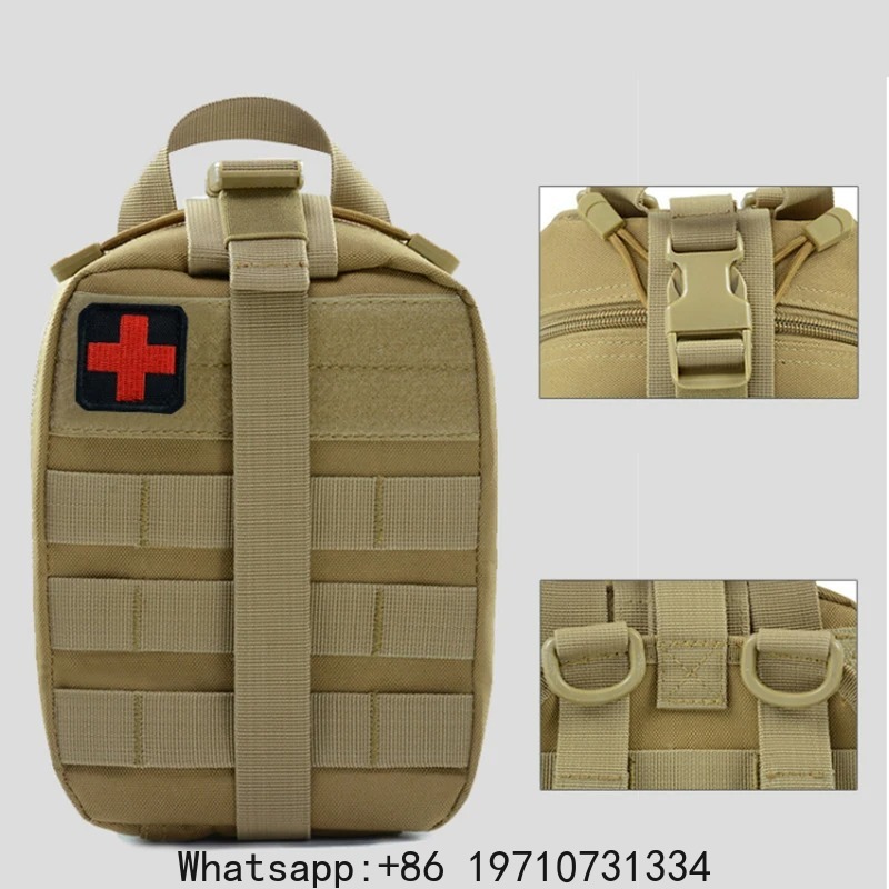 First Aid Kit Bag Empty Molle  - Tactical Med Kit Pouch Ifak Rip Away 评论和价格