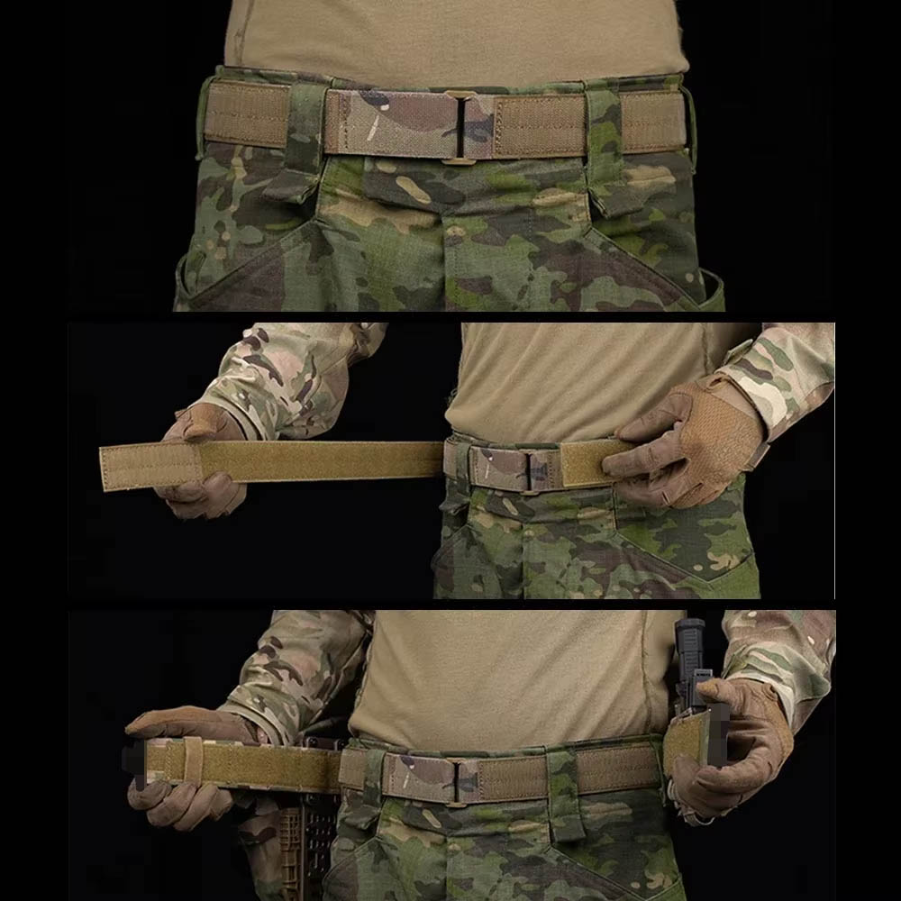 Tactical MOLLE Belt 3 in 1 Qui - Tactical Combat Belt Quick Release Buckle 评论和价格