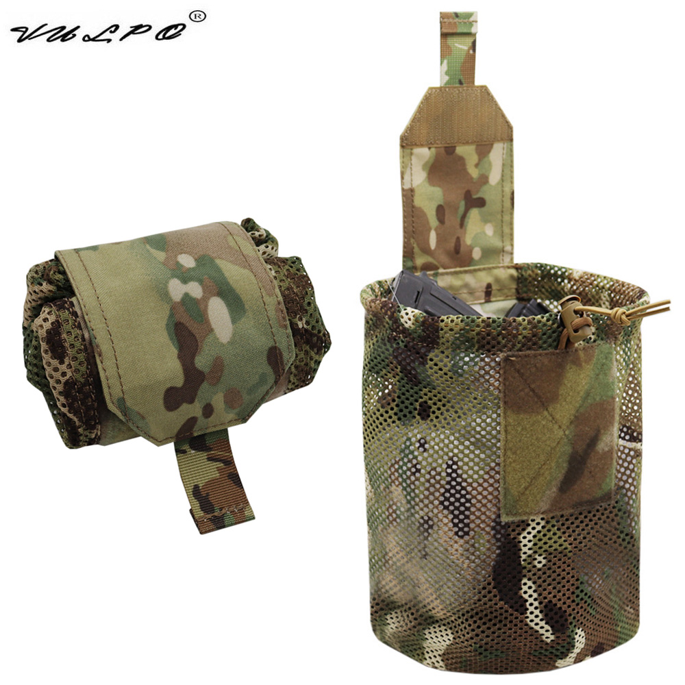 VULPO 500D Nylon Tactical Mesh - Tactical Dump Pouch Foldable Drop Bag 评论和价格