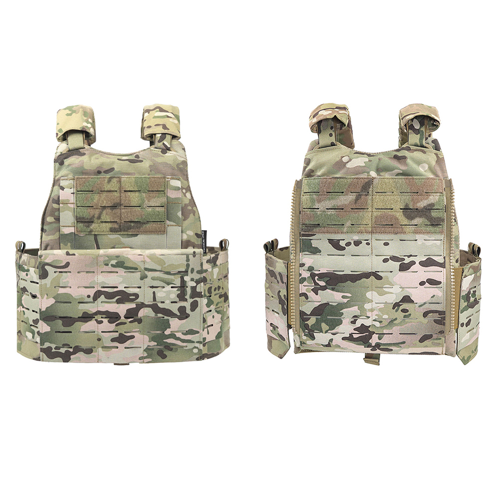 Tactical Vest Hunting Vest 500 - Tactical Plate Carrier Vest Quick Release 评论和价格