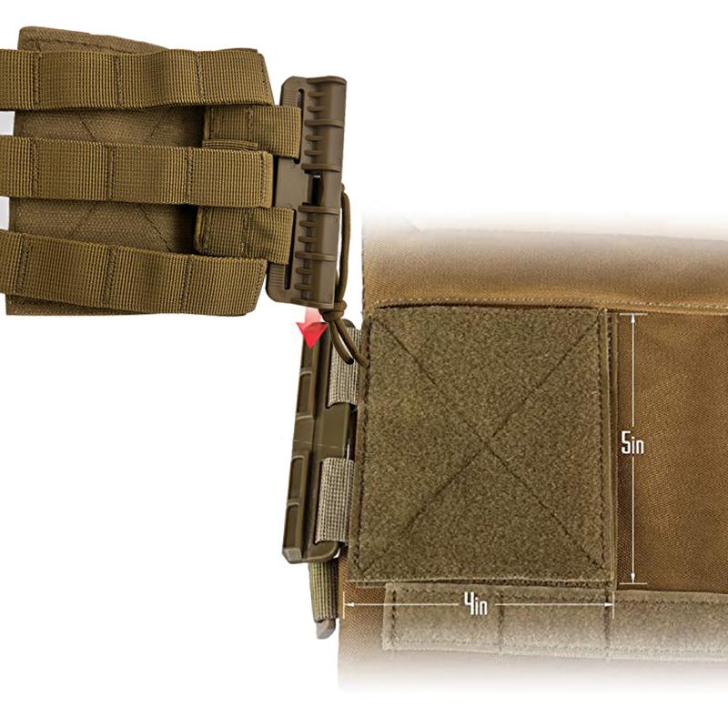 1PCS/2PCS Airsoft Tactical Ves - Tactical Plate Carrier Vest Quick Release 评论和价格