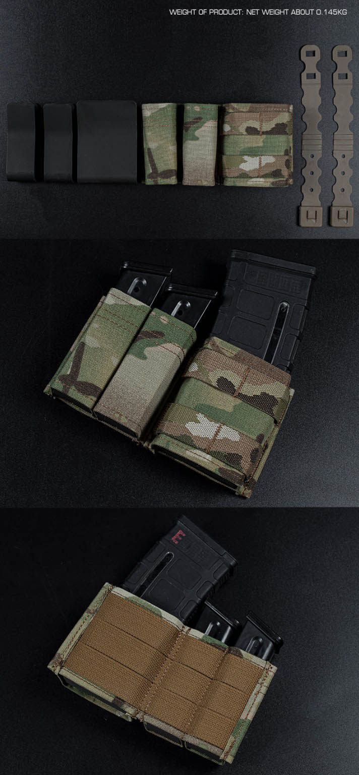 Tactical MOLLE Magazine Pouch  - Molle Mag Pouch Double Magazine 5.56 9Mm 评论和价格