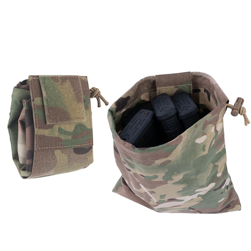 Tactical Foldable Magazine Dum - Tactical Dump Pouch Foldable Drop Bag 评论和价格
