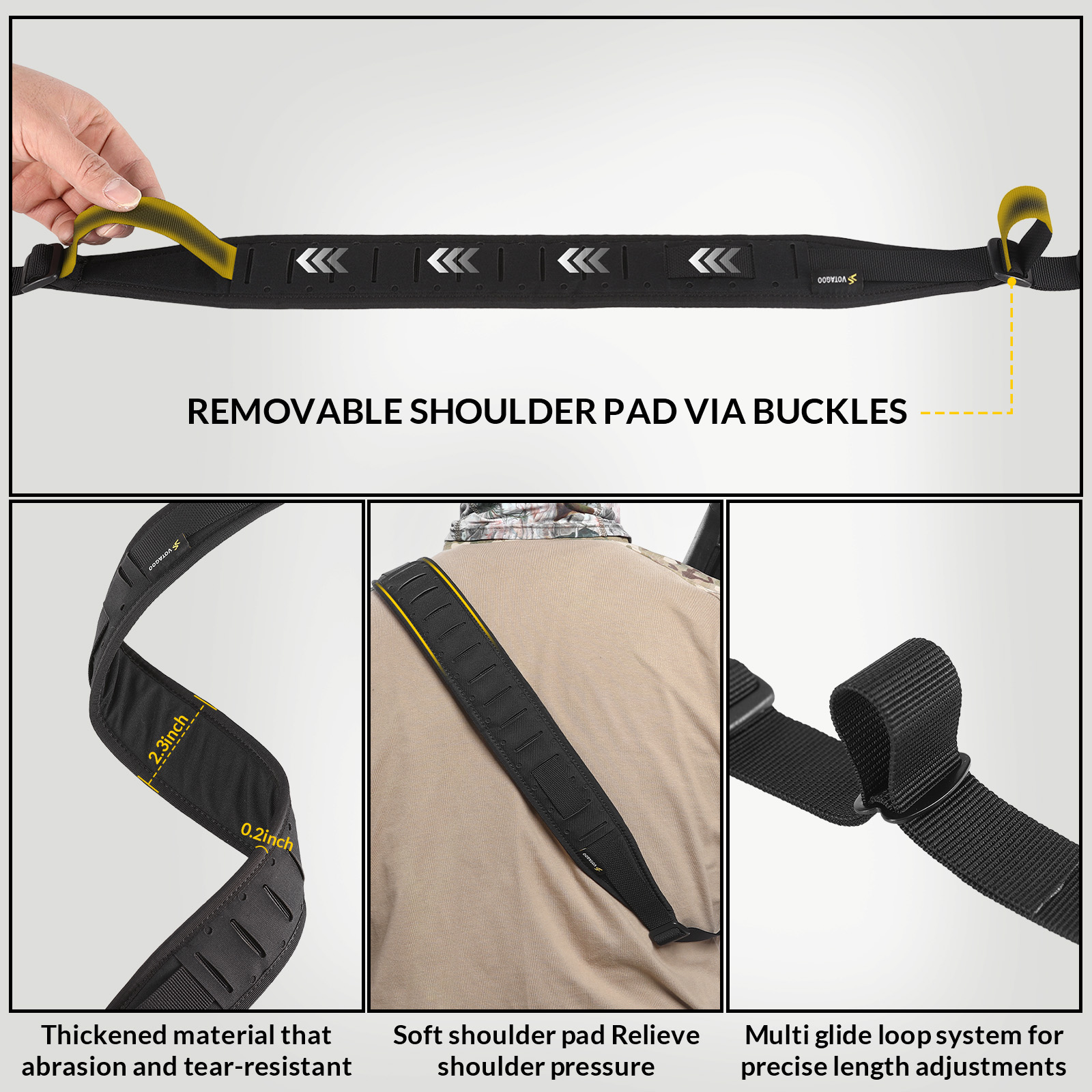 VOTAGOO Tactical 2 Point Sling - Tactical Sling 2 Point Quick Adjust Rifle 评论和价格
