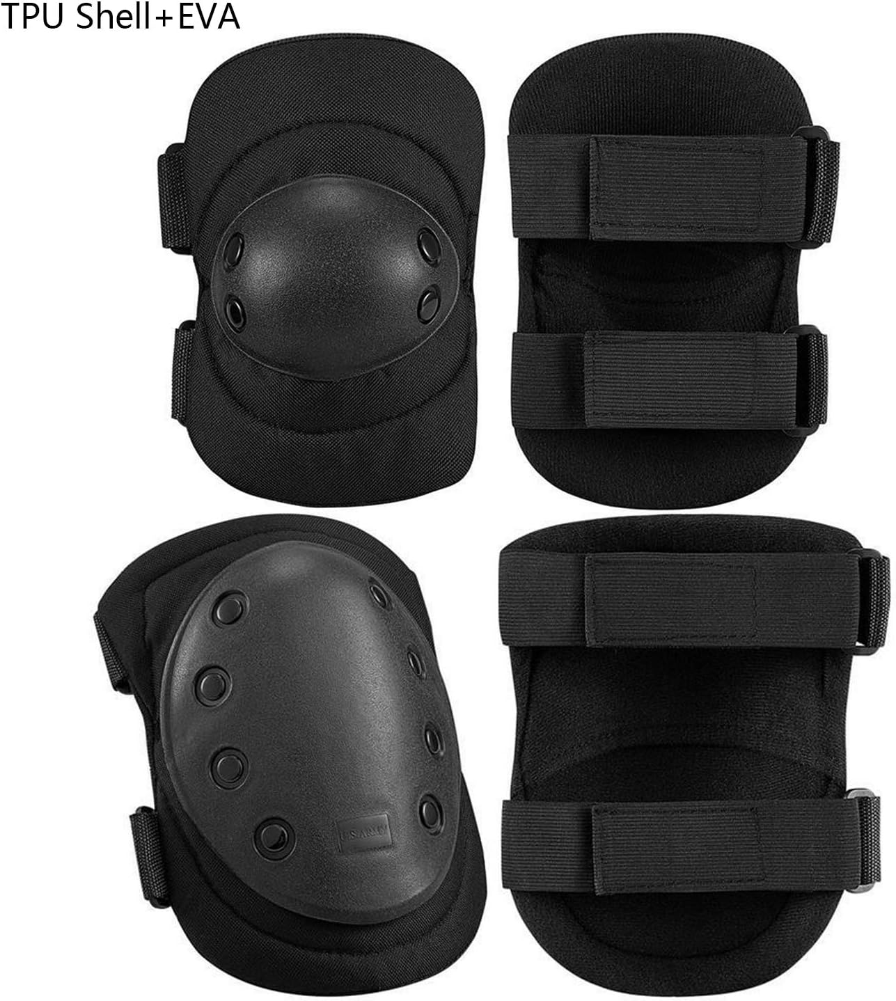 Military Tactical Knee Pad Elb - Combat Knee Pads Elbow Pads Set Military 评论和价格