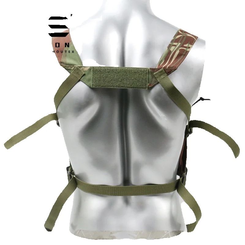 Rhodesian Brushstroke Camo Tac - Tactical Chest Rig Modular Micro Fight 评论和价格