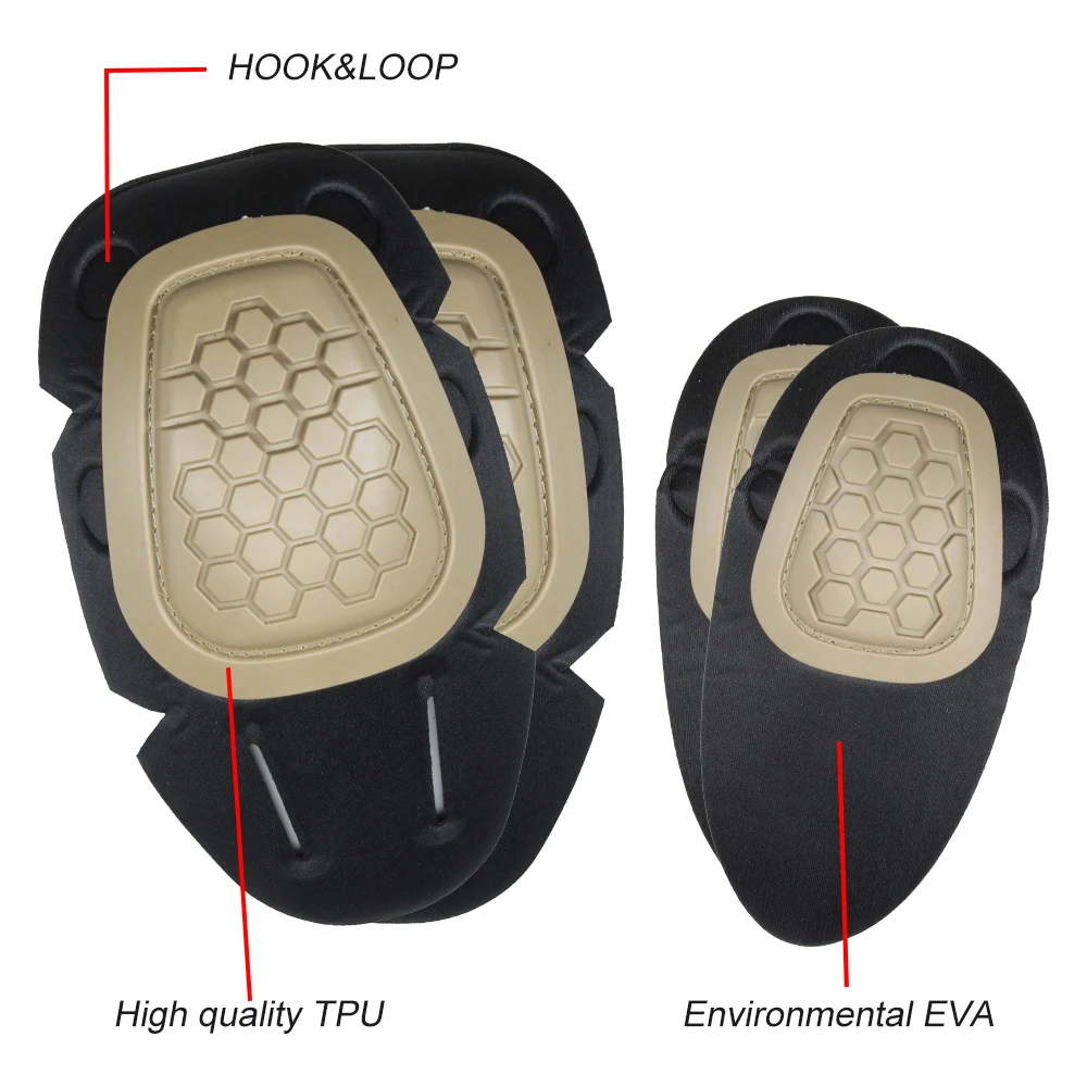 4Pcs/Set Military Tactical Kne - Combat Knee Pads Elbow Pads Set Military 评论和价格