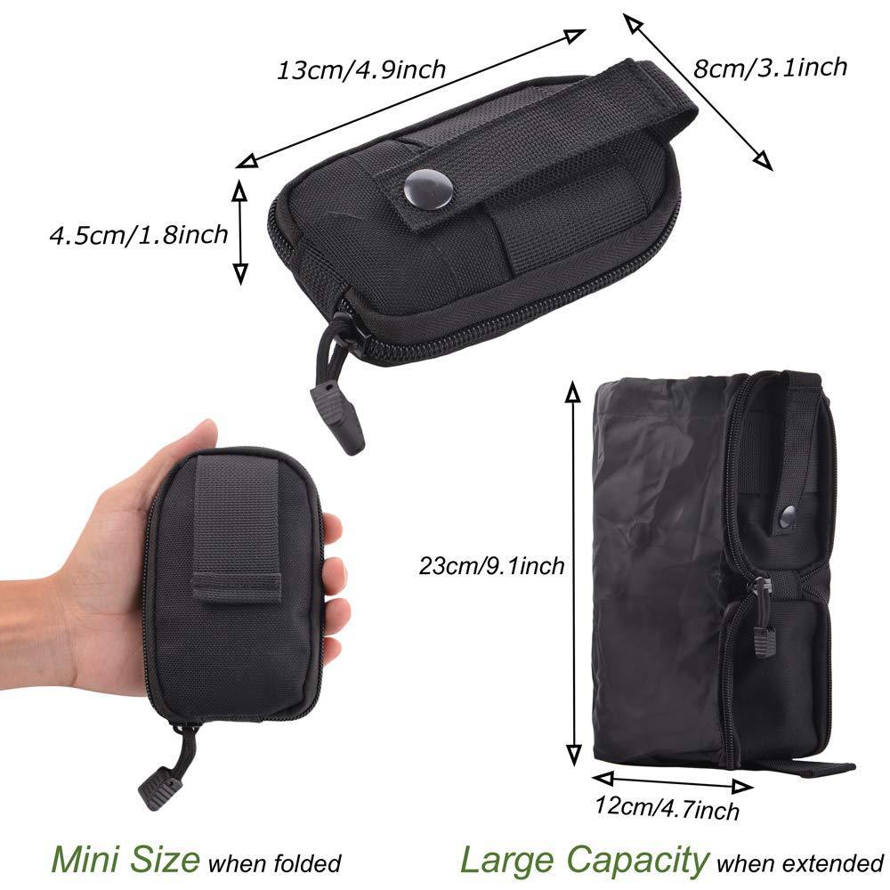 Foldable Molle Pouch Portable  - Tactical Dump Pouch Foldable Drop Bag 评论和价格