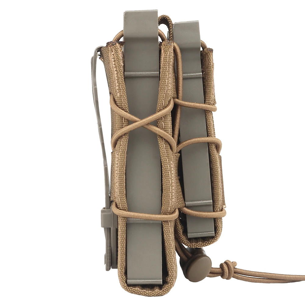 Tactical Molle 9mm 5.56 Double - Molle Mag Pouch Double Magazine 5.56 9Mm 评论和价格