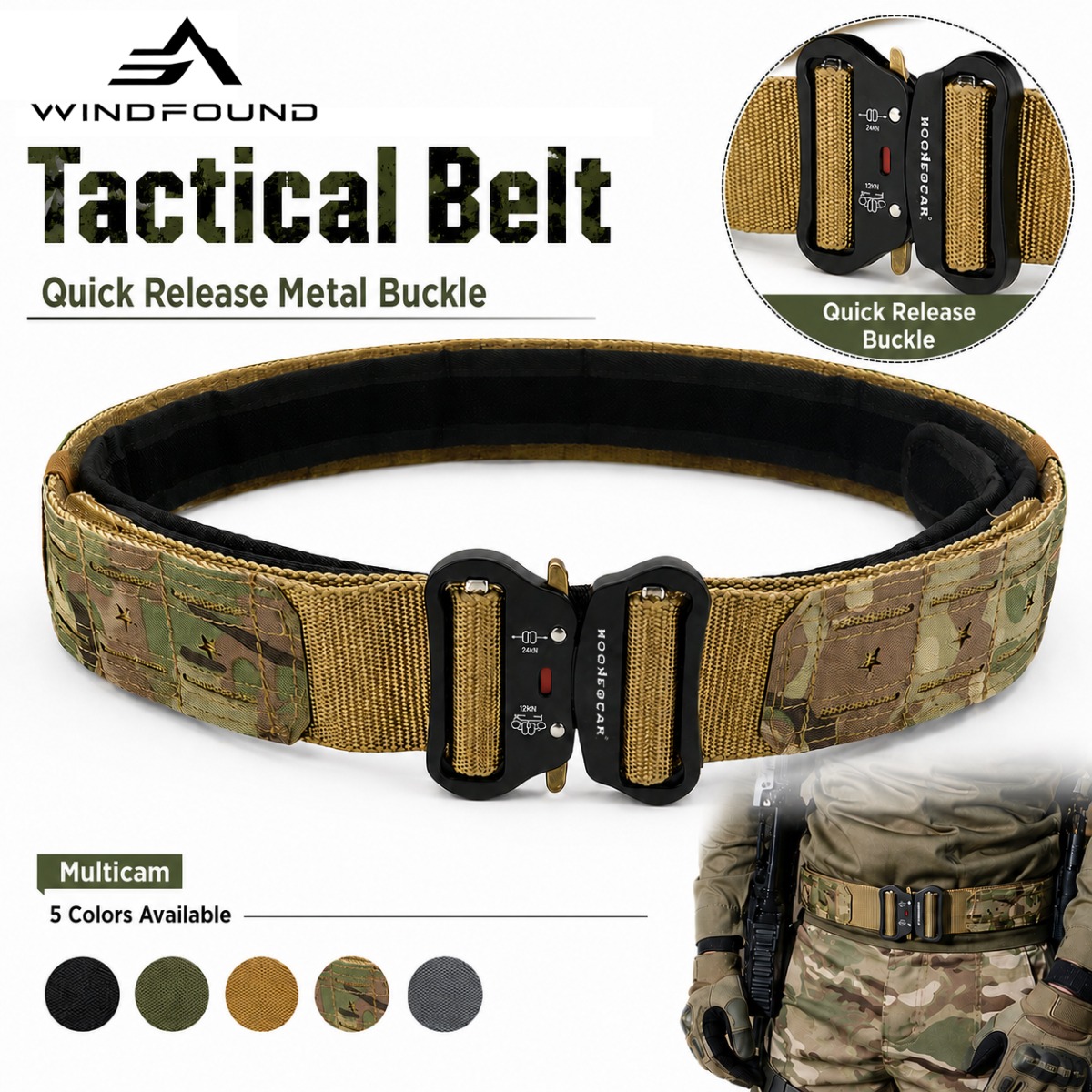 Military Tactical Belt Quick R - Tactical Combat Belt Quick Release Buckle 评论和价格