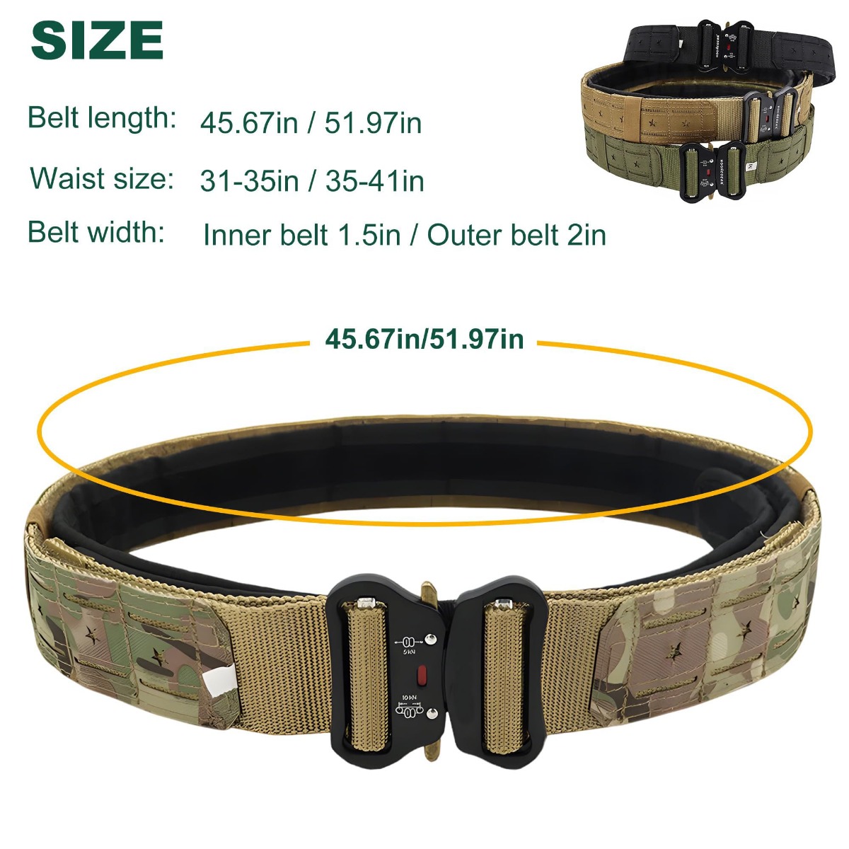 Military Tactical Belt Quick R - Tactical Combat Belt Quick Release Buckle 评论和价格