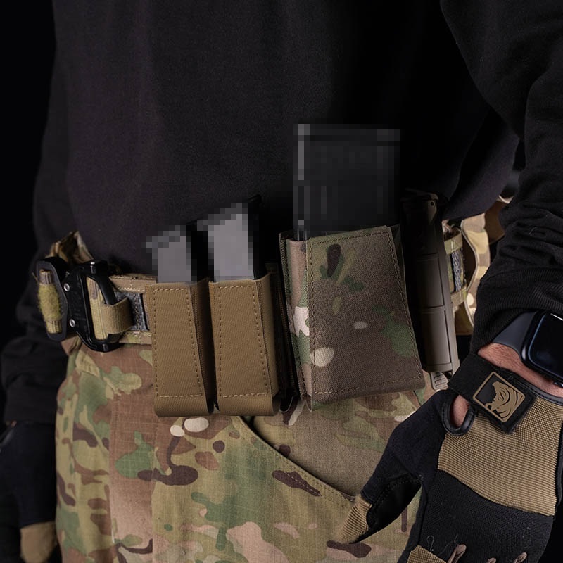 Tactical Molle Double 9MM Mag  - Molle Mag Pouch Double Magazine 5.56 9Mm 评论和价格
