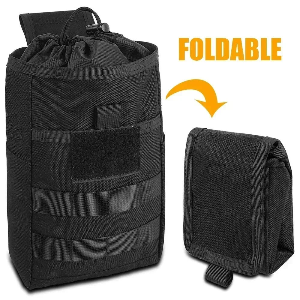 Tactical Foldable Molle Dump D - Tactical Dump Pouch Foldable Drop Bag 评论和价格