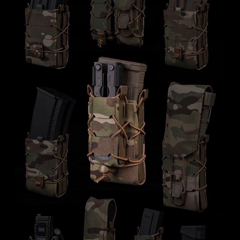 5.56+9mm Double Magazine Pouch - Molle Mag Pouch Double Magazine 5.56 9Mm 评论和价格