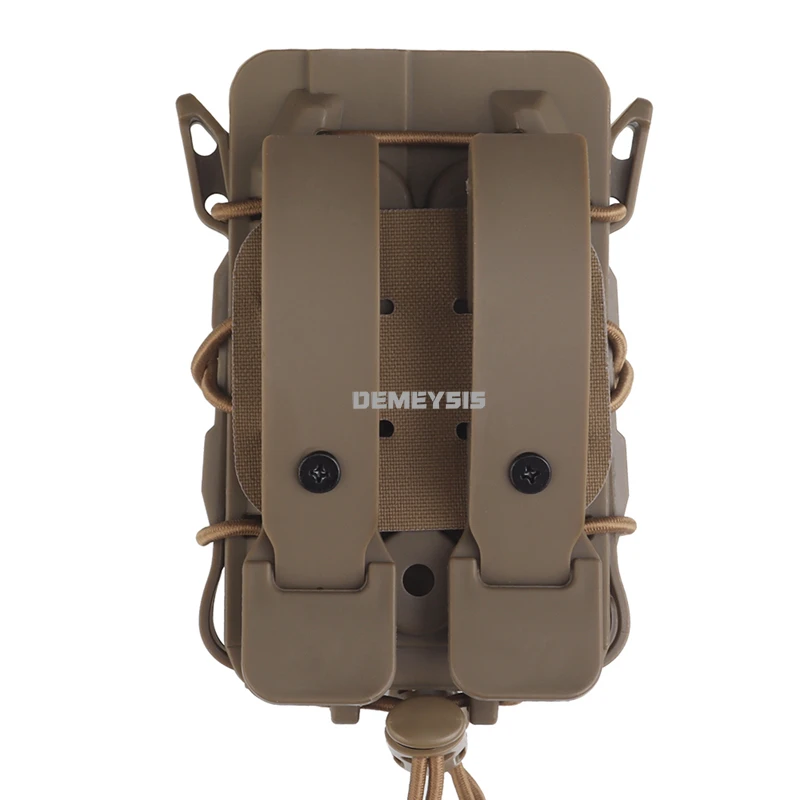 Tactical MOLLE Double Mag Hold - Molle Mag Pouch Double Magazine 5.56 9Mm 评论和价格
