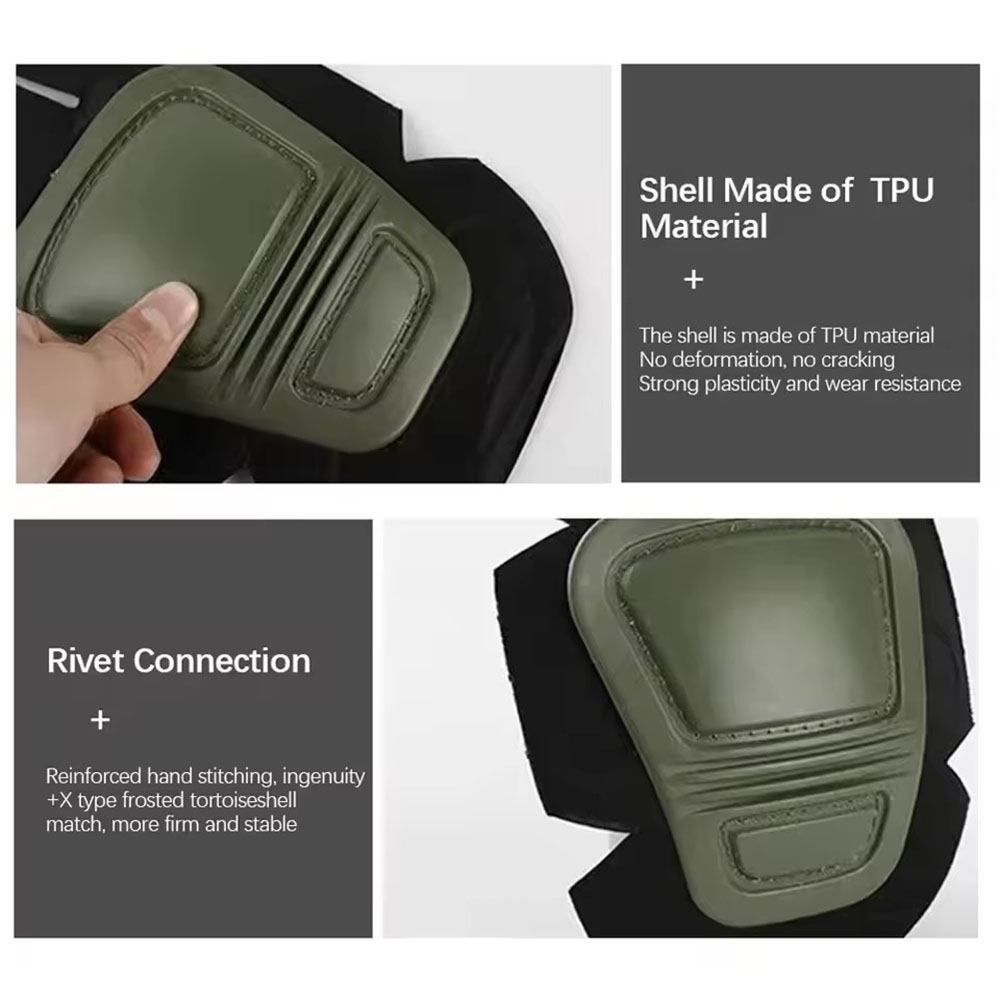Knee Pads Elbow Pads Camouflag - Combat Knee Pads Elbow Pads Set Military 评论和价格