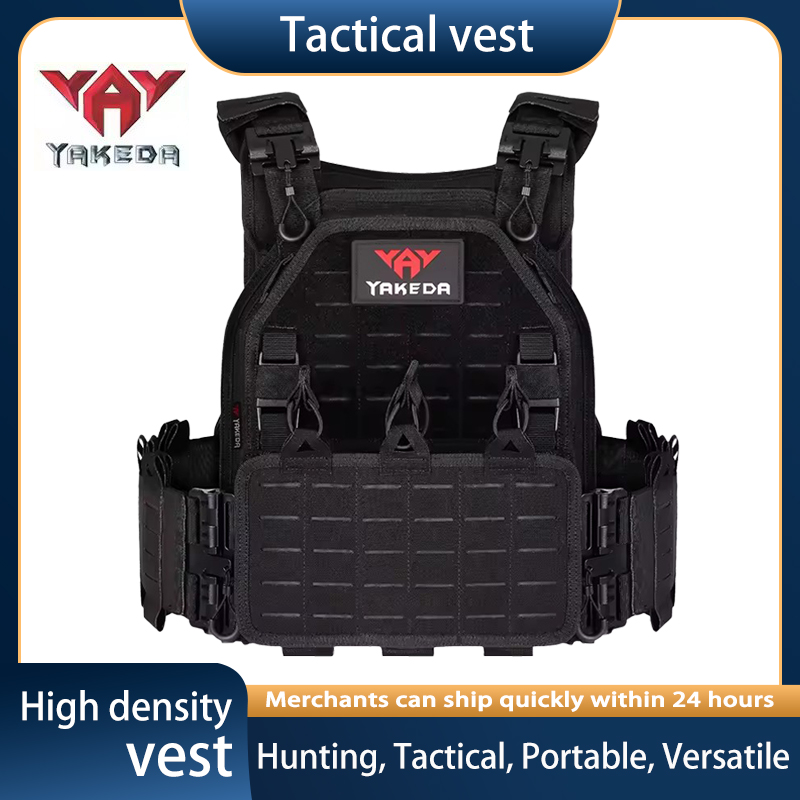 YAKEDA 6094 Tactical Vest Mili - Molle Tactical Vest Military Laser Cut 评论和价格