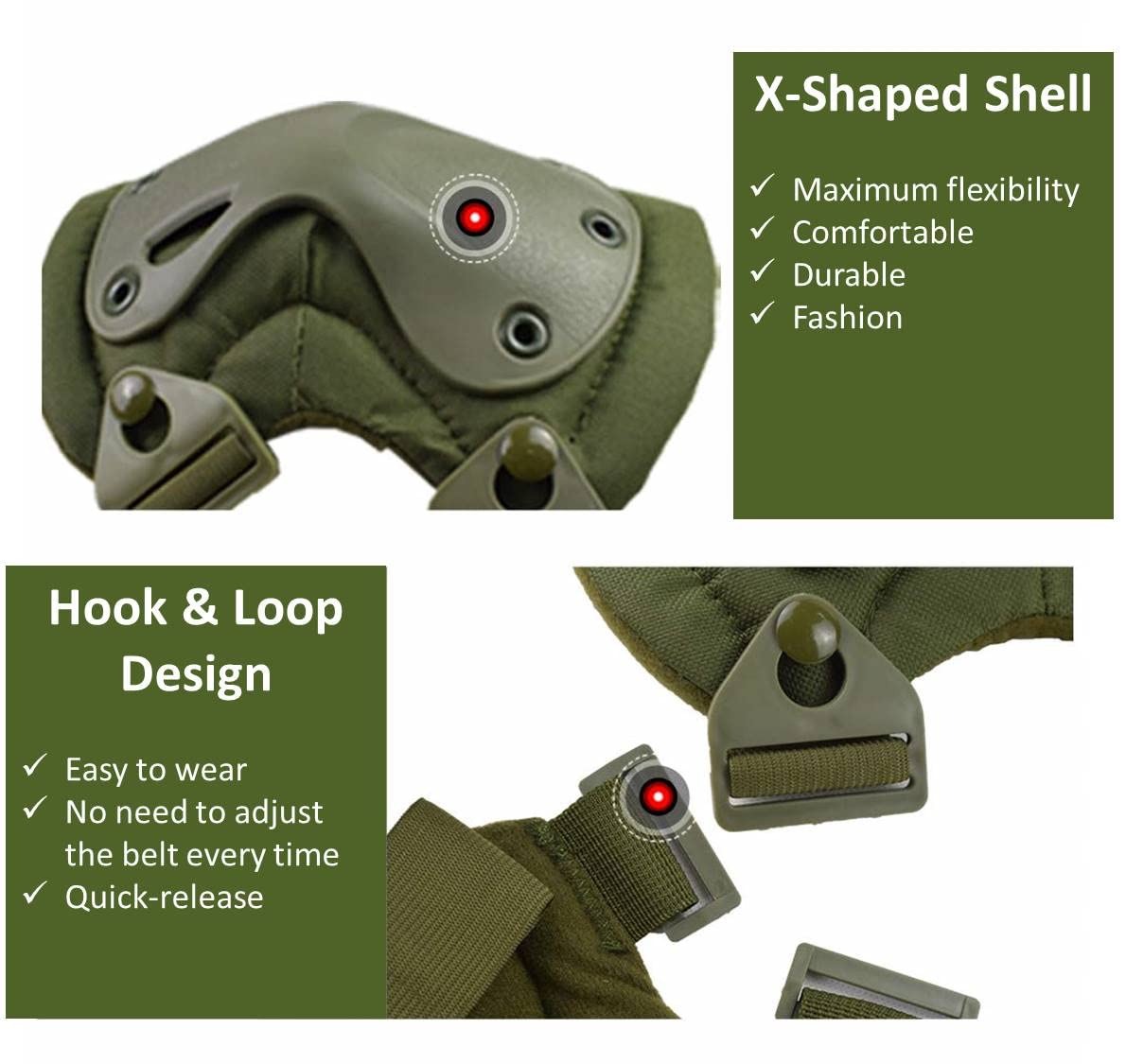 4pcs Military Tactical Knee Pa - Combat Knee Pads Elbow Pads Set Military 评论和价格