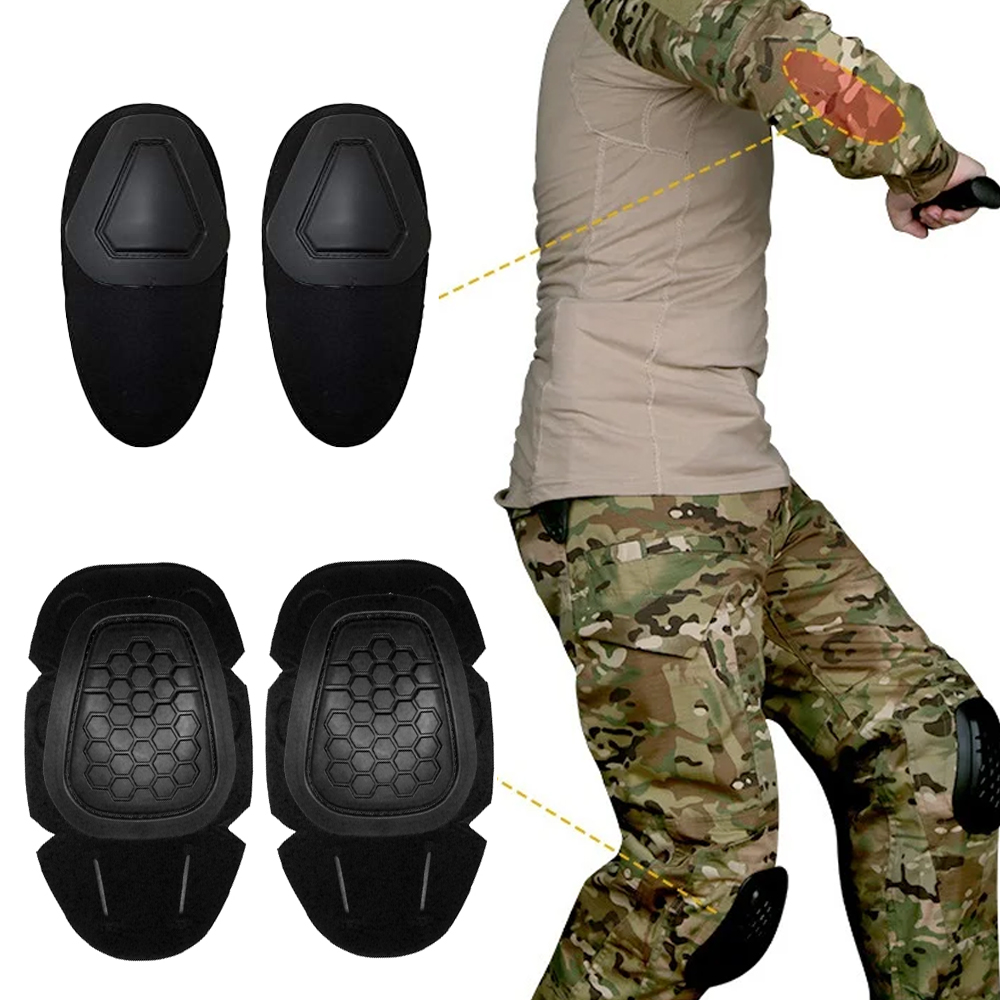 4Pcs/Set Military Tactical Kne - Combat Knee Pads Elbow Pads Set Military 评论和价格