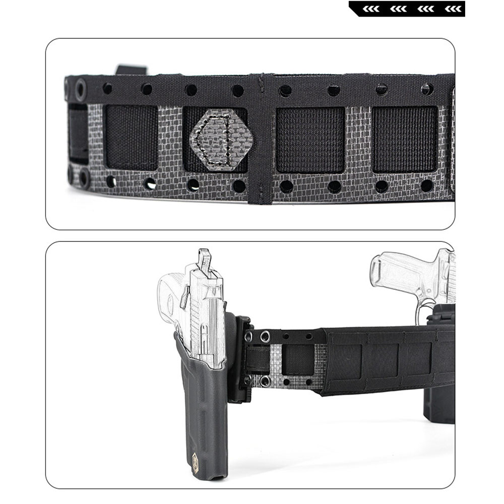 Tactical Balttle Belt, Laser-C - Tactical Combat Belt Quick Release Buckle 评论和价格