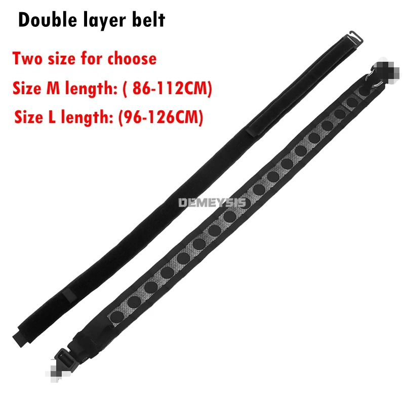 2in1 Tactical Double Layer Com - Tactical Combat Belt Quick Release Buckle 评论和价格