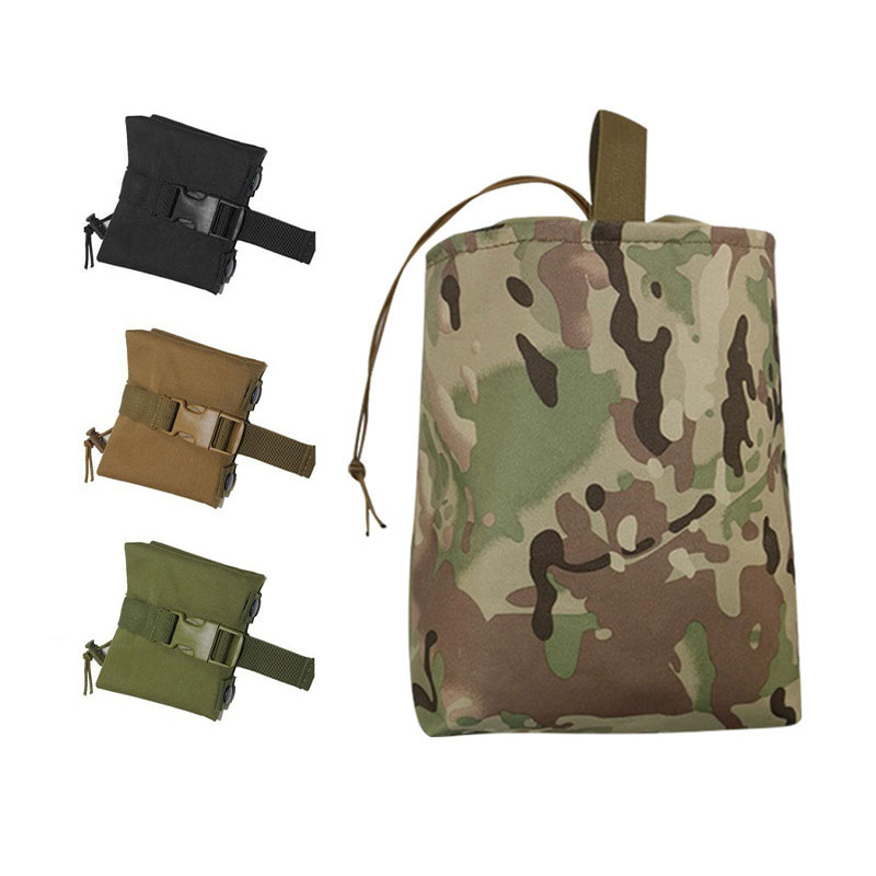 Foldable Molle Magazine Dump D - Tactical Dump Pouch Foldable Drop Bag 评论和价格