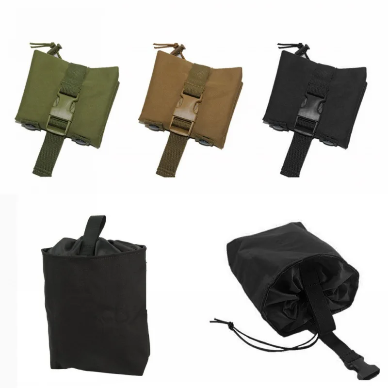 Foldable Molle Magazine Dump D - Tactical Dump Pouch Foldable Drop Bag 评论和价格