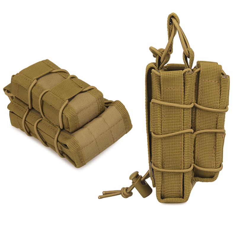 5.56 9mm Magazine Pouch AK AR  - Molle Mag Pouch Double Magazine 5.56 9Mm 评论和价格