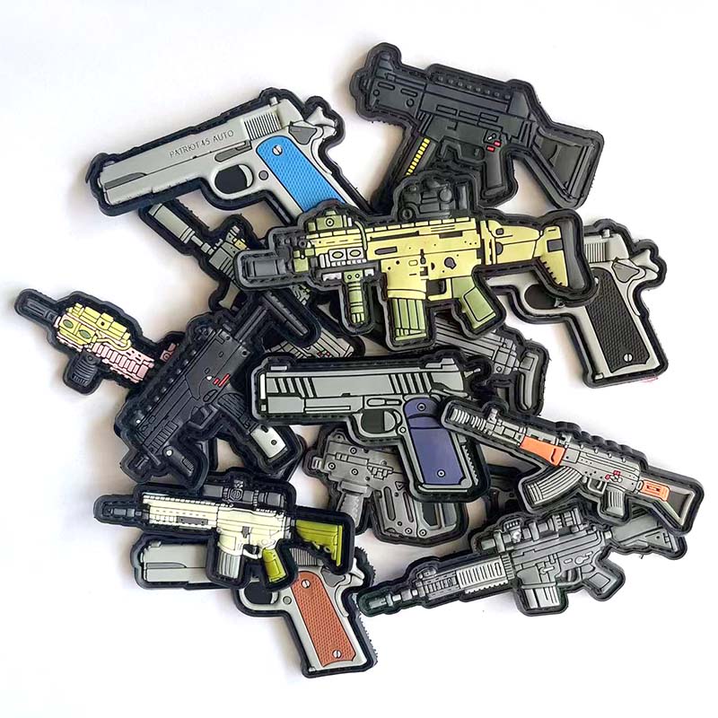 3D PVC Rubber Morale Patches M - Patch Morale Tactical Military Hook Loop 评论和价格
